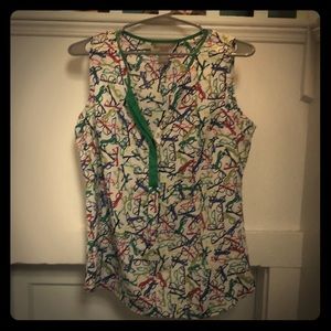 Banana Republic Funky Sleeveless Blouse